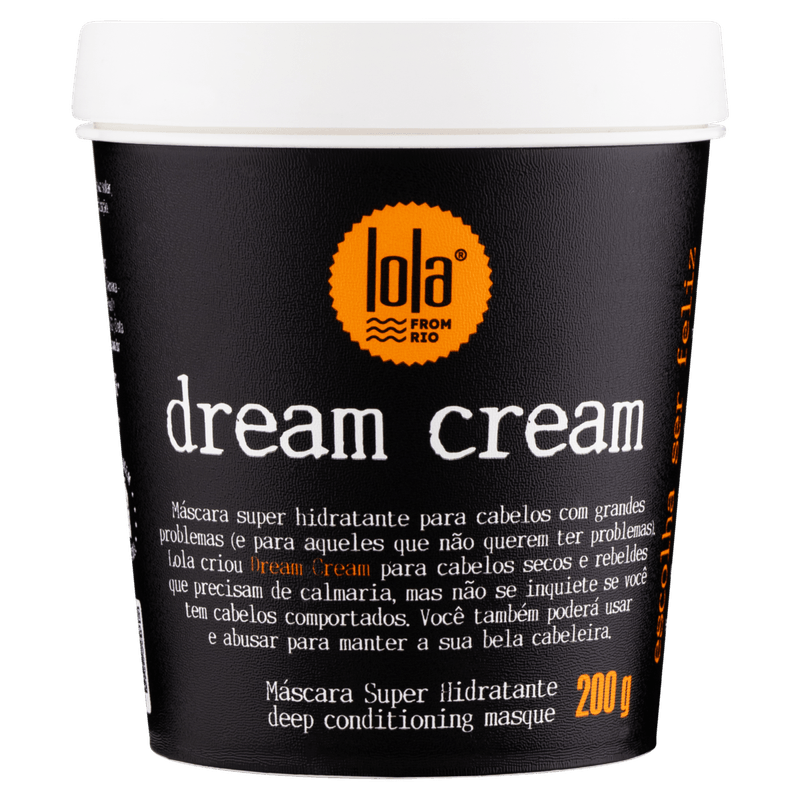 Máscara de Hidratação Lola Cosmetics Dream Cream 200g