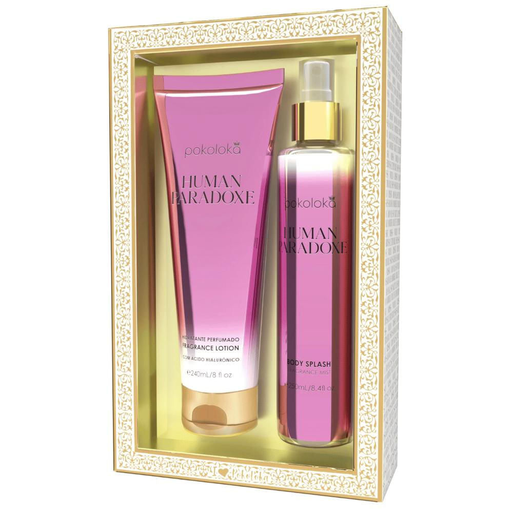 Pokoloka Human Paradoxe Kit Locao 240ml + Body Splash 240ml