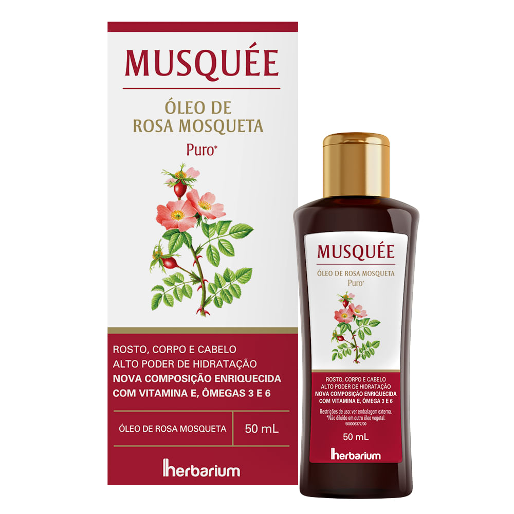 Musquée Óleo de Rosa Mosqueta Puro - Original Herbarium