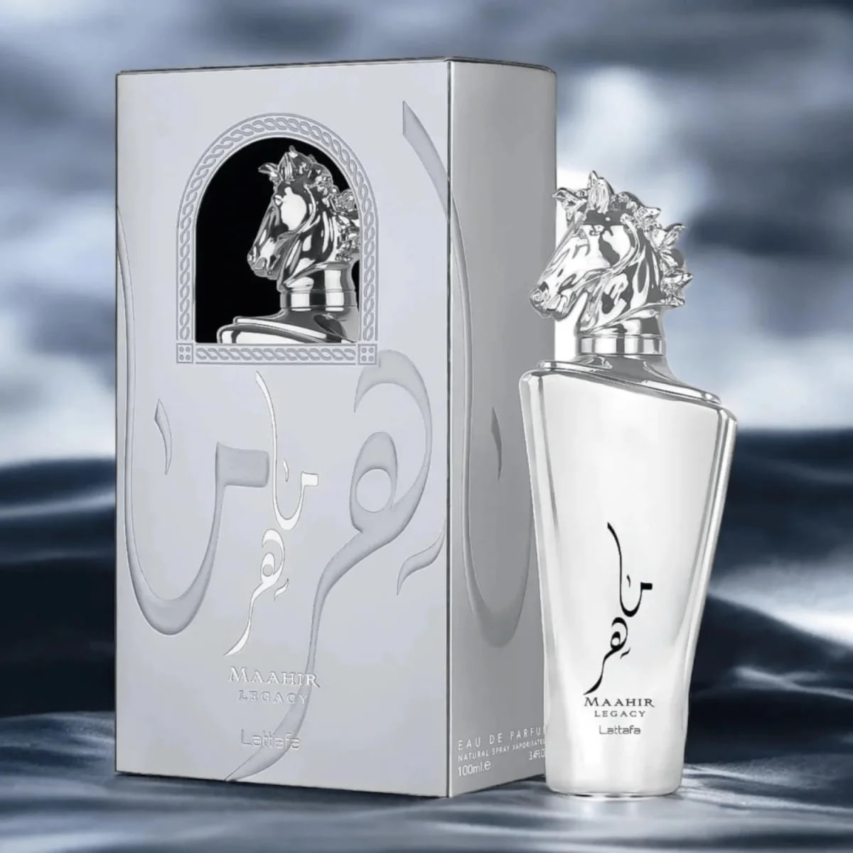 Perfume Árabe Masculino Maahir Legacy de Lattafa EDP 100ml - Época