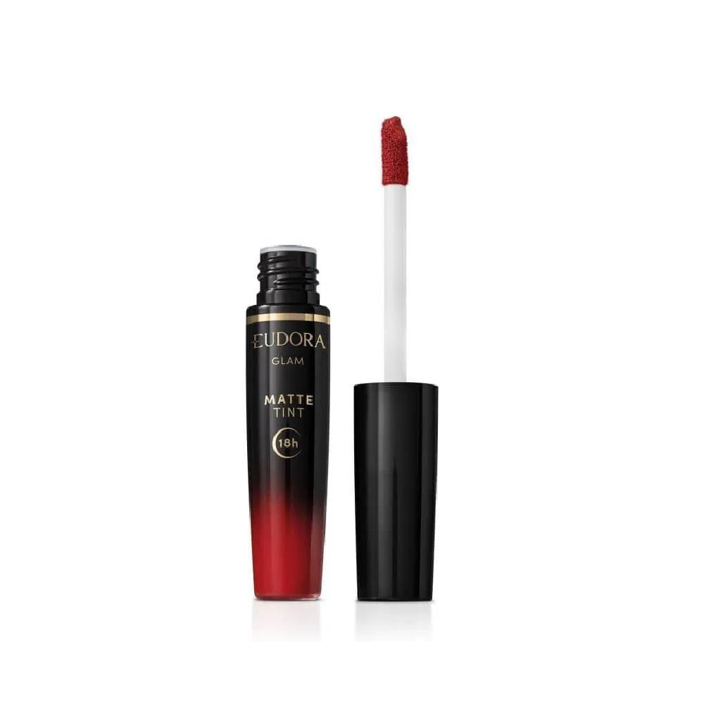 EUDORA BATOM LIQUIDO MATTE TINT VERMELHO RADIANTE 4ML