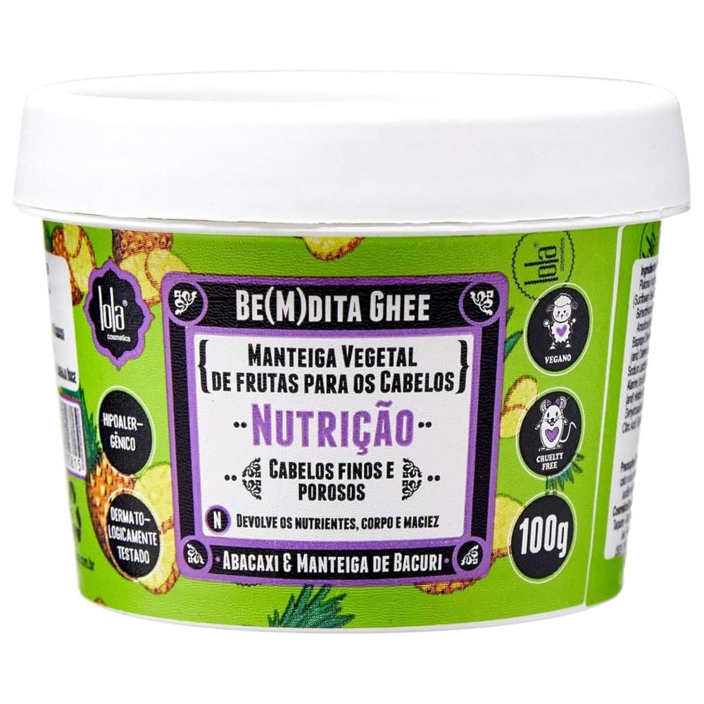 Máscara Capilar Lola Cosmetics Bemdita Ghee Nutrição 100g