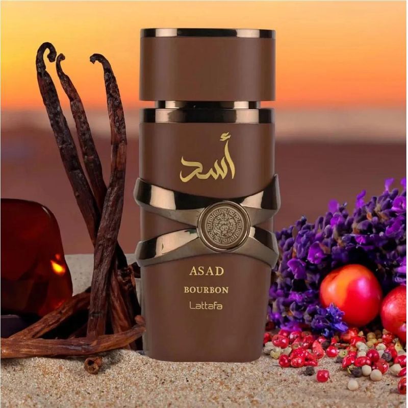 LATTAFA PERFUME MASCULINO ASAD BOURBON EDP 100ML - Época Cosméticos