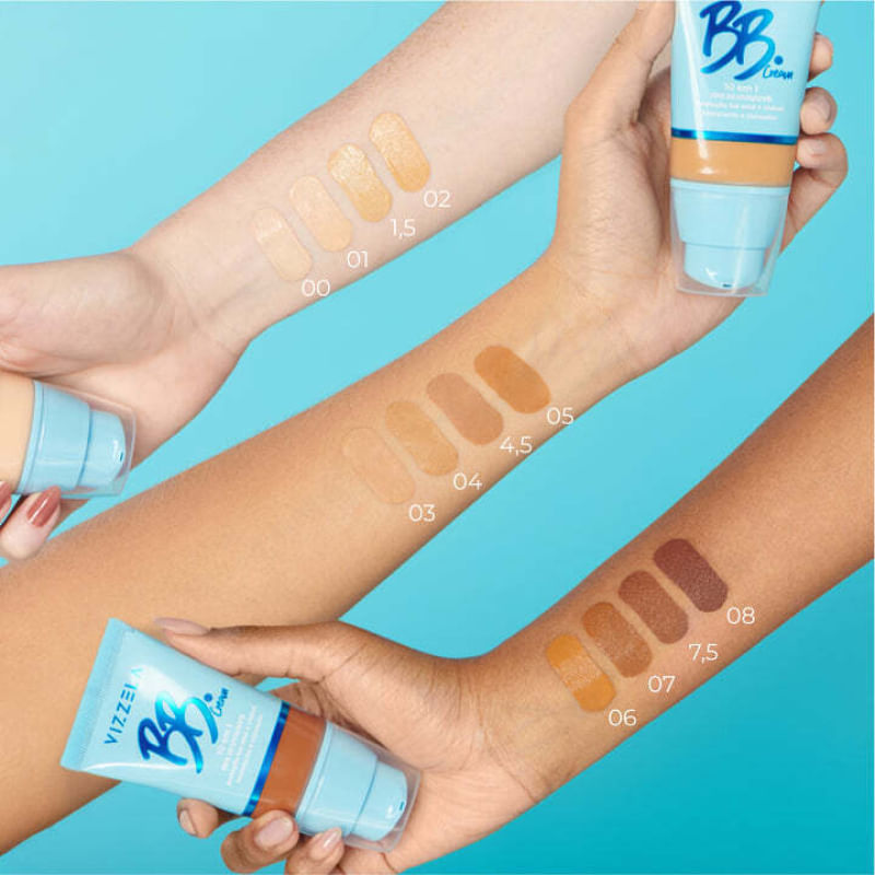 BB Cream FPS30 Cor 2 - VIZZELA - Época Cosméticos
