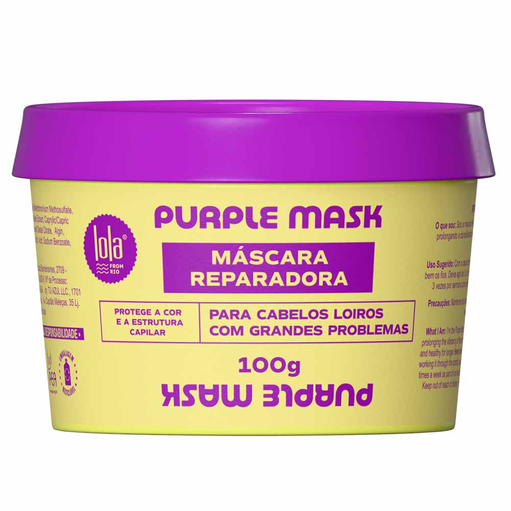 Máscara Reparadora Lola from Rio Purple Mask