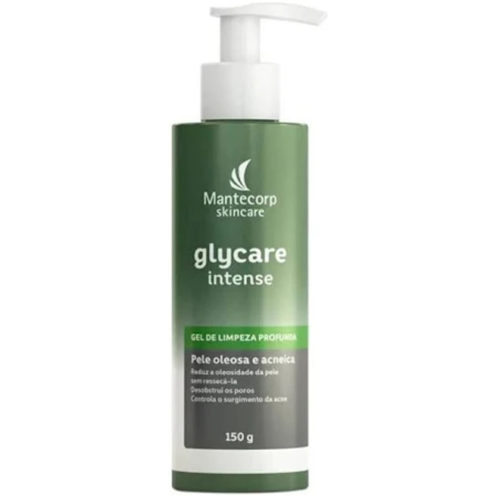 Glycare Intense Gel de Limpeza Profunda Mantecorp 150g
