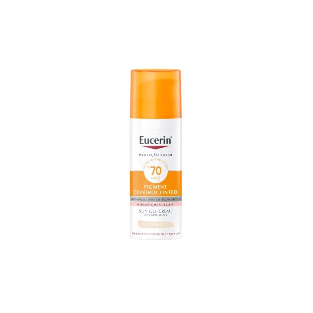 Eucerin Pigment Control Tinted FPS70 Claro Prot Facial 50ml