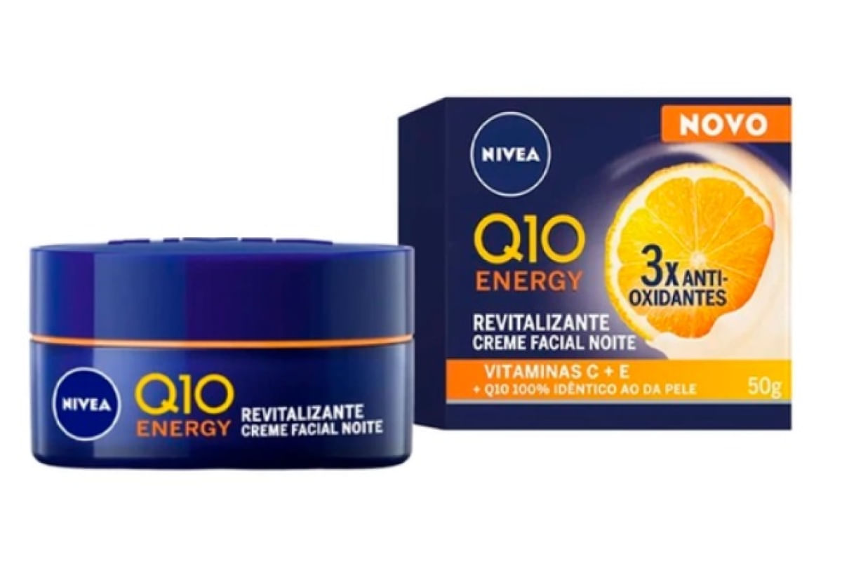 Creme Facial Nivea Antissinais Q10 Noite 50g