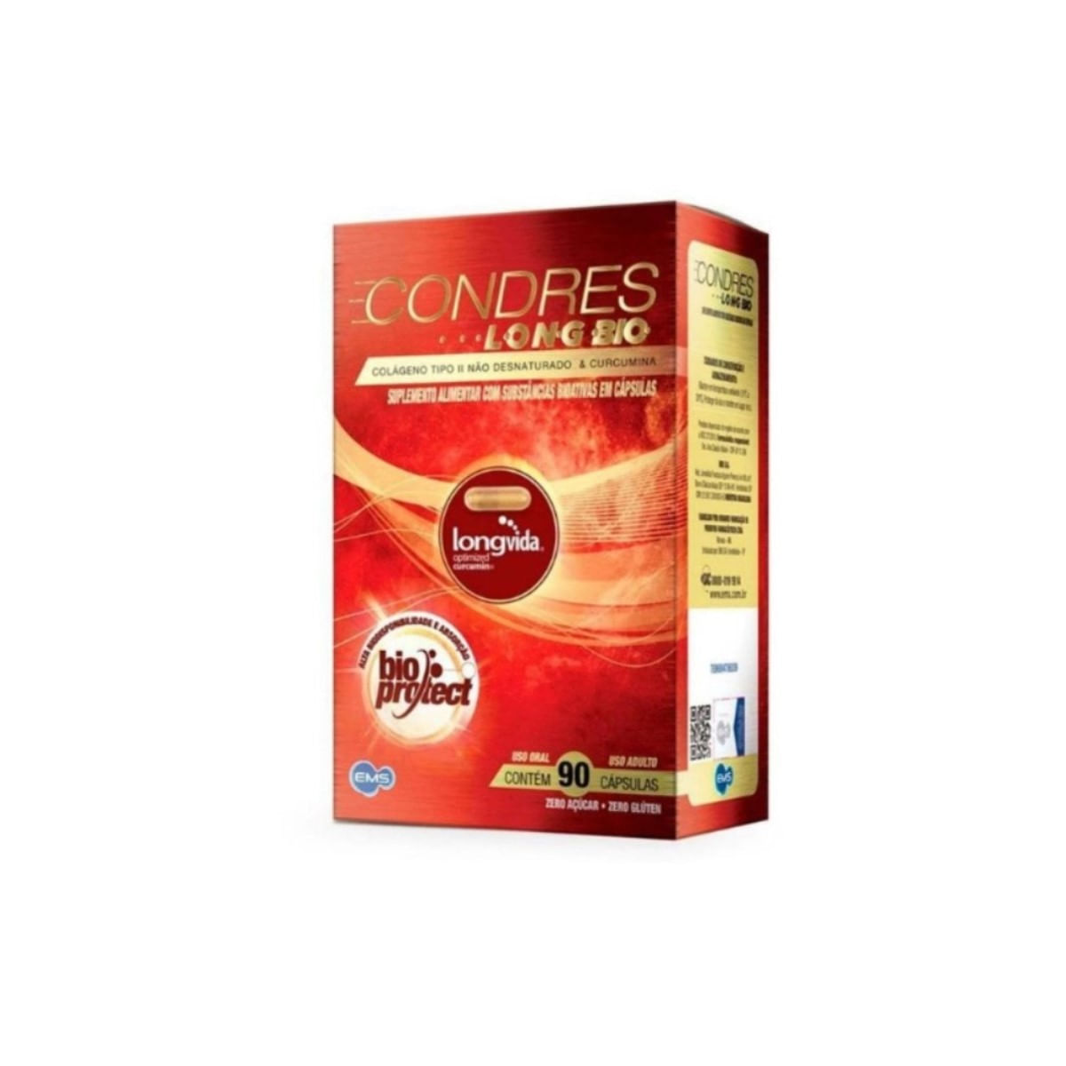 Suplemento Alimentar Condres Longbio 90cps