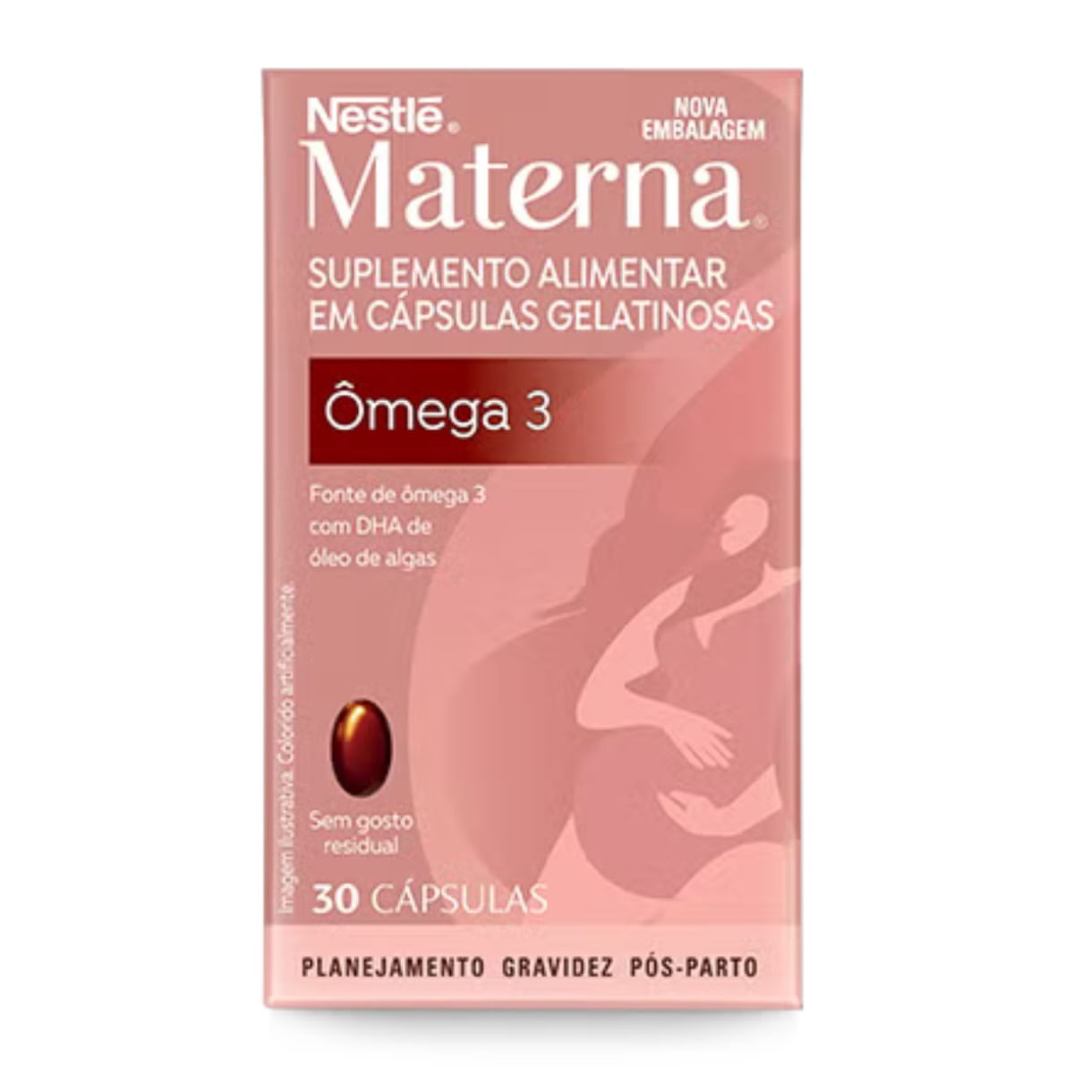 Suplemento Alimentar Adulto Materna Ômega 3 - 30cps