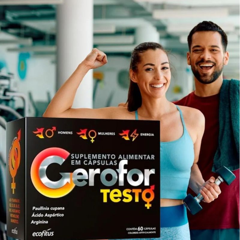 Gerofor Testo Suplemento Alimentar Ecofitus 60cps - Época Cosméticos