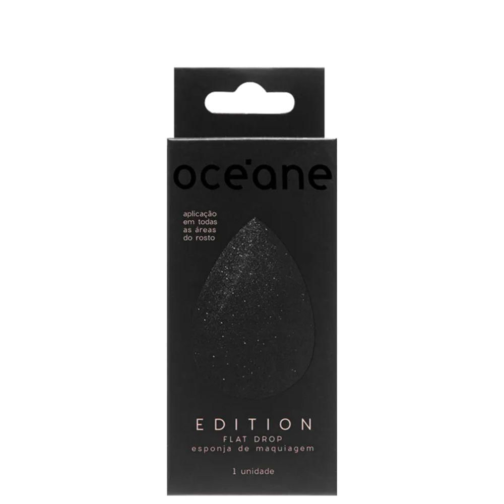 Oceane Flat Drop – Esponja De Maquiagem Preta
