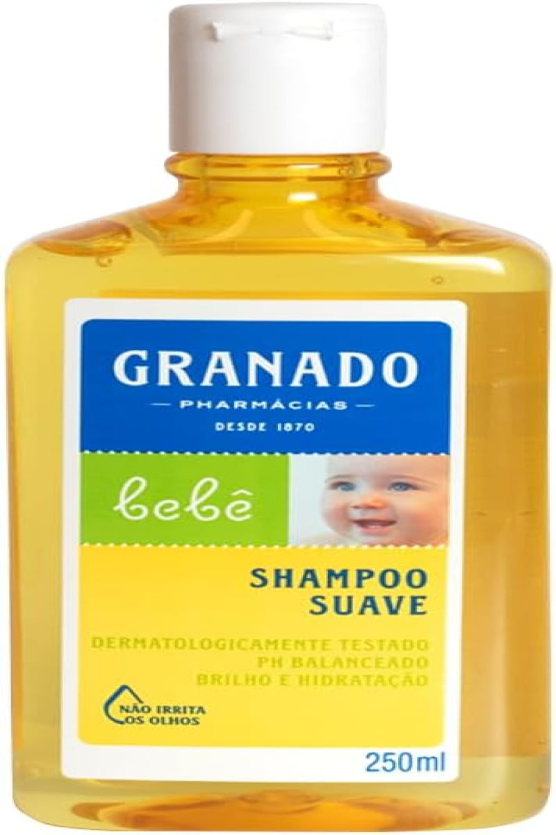 Shampoo Granado Bebê Tradicional - Shampoo Suave - 250ml