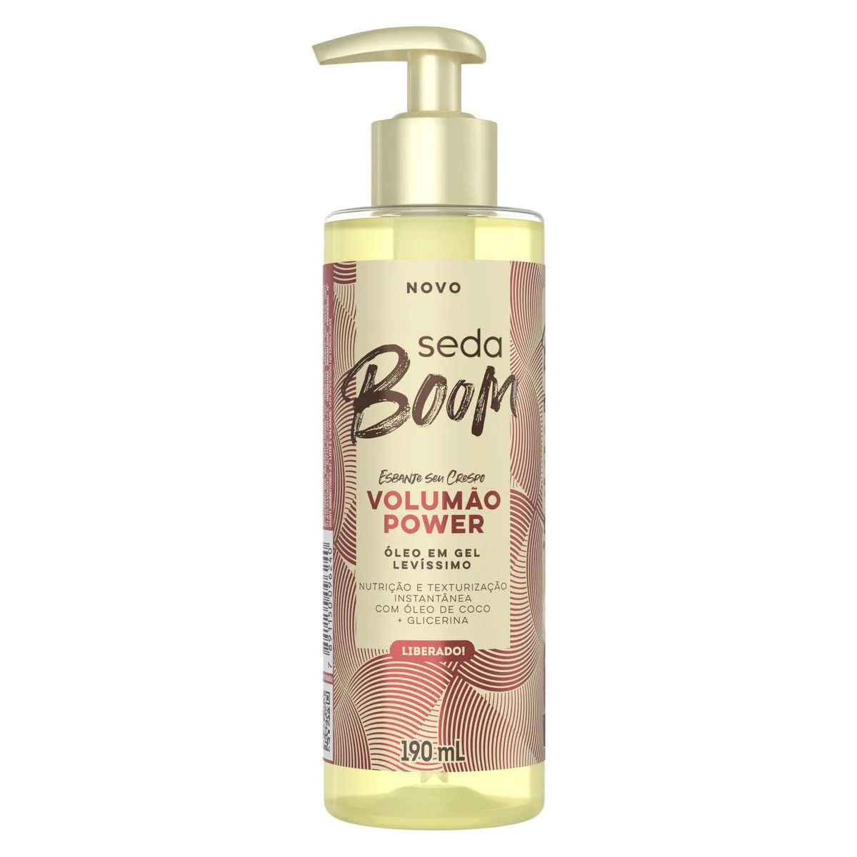Óleo em Gel Seda Boom - Volumão Power 190ml