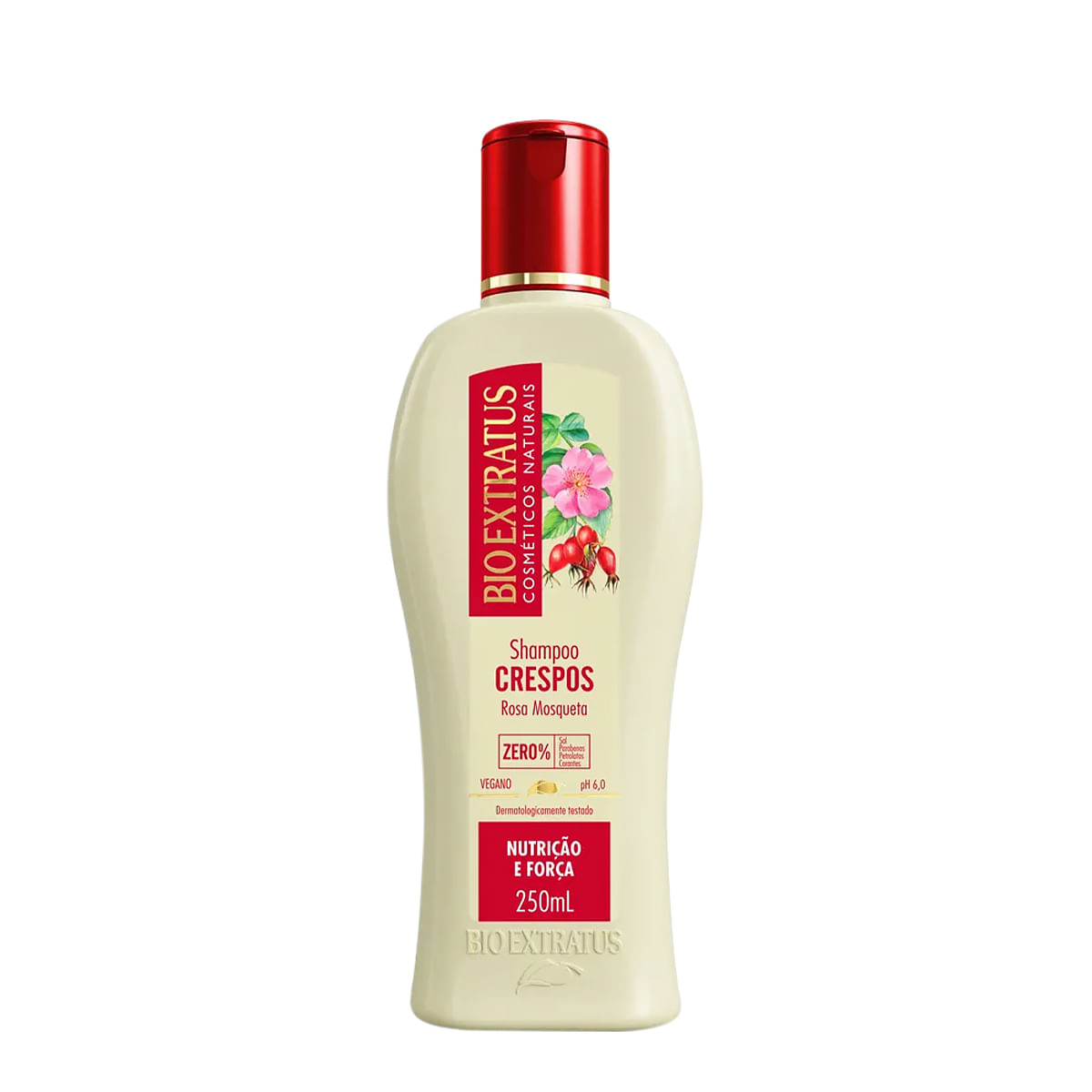 Bio Extratus Crespos Rosa Mosqueta - Shampoo 250ml