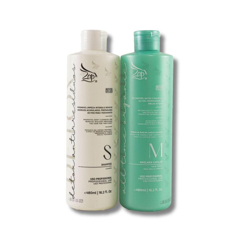 Zap All Time Organic 2x500ml - Época Cosméticos