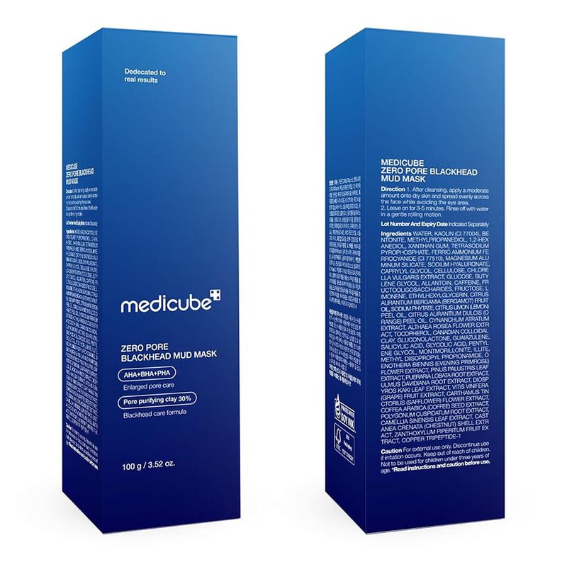 Medicube Zero Pore Blackead Mud Mask - Máscara Facial - Época