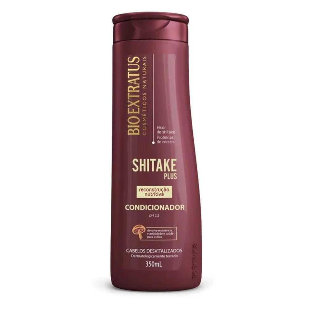 Condicionador Cabelos Opacos Bio Extratus Shitake Plus 350ml