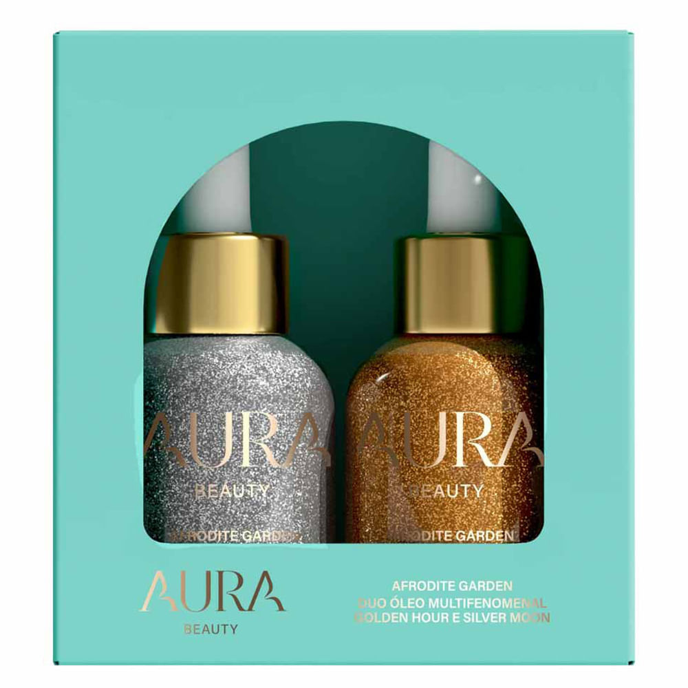 Duo Óleos Multifenomenal Aura Beauty Afrodite Garden Kit - Época