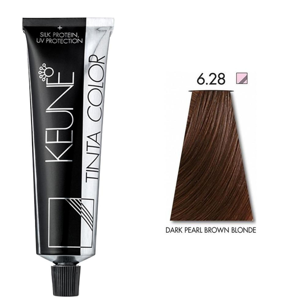 Tinta Color Keune 6.28 Loiro Marrom Perola Escuro 60ml