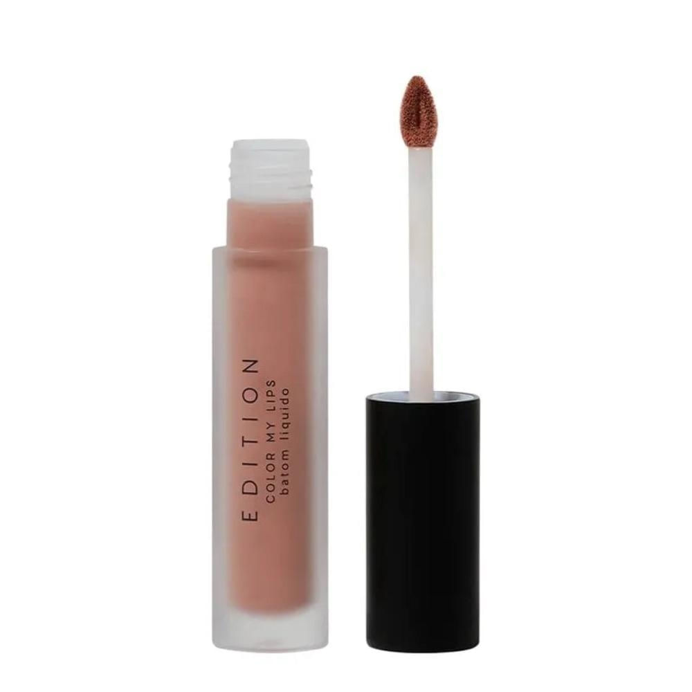 Batom Liquido Matte Edition Naked Nude Oceane 4g
