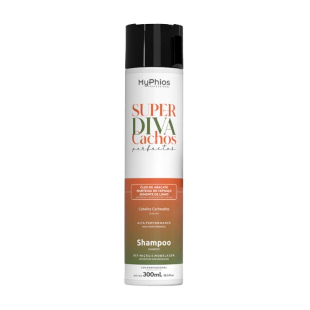 MyPhios Shampoo Super Diva Cachos Perfeitos 300 g