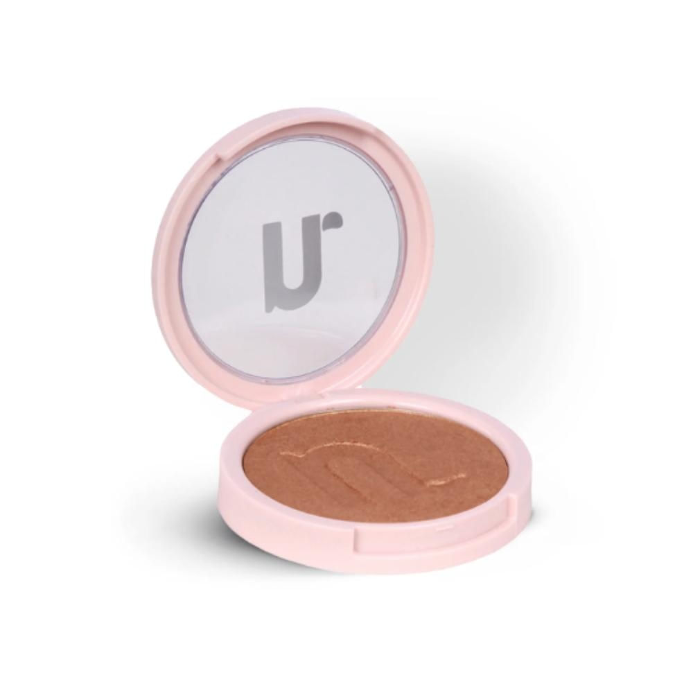 nina makeup iluminador compacto glow gold 11g