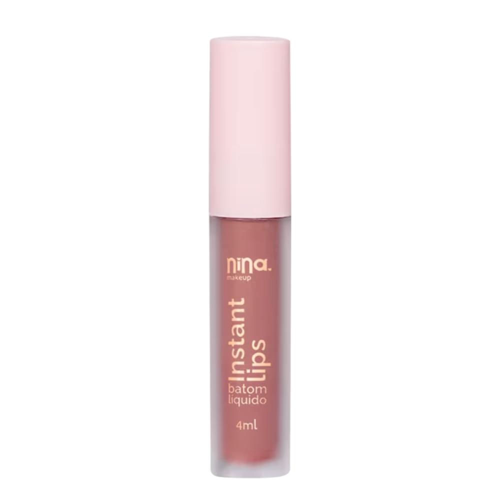 nina makeup batom liquido instant lips magia 4ml