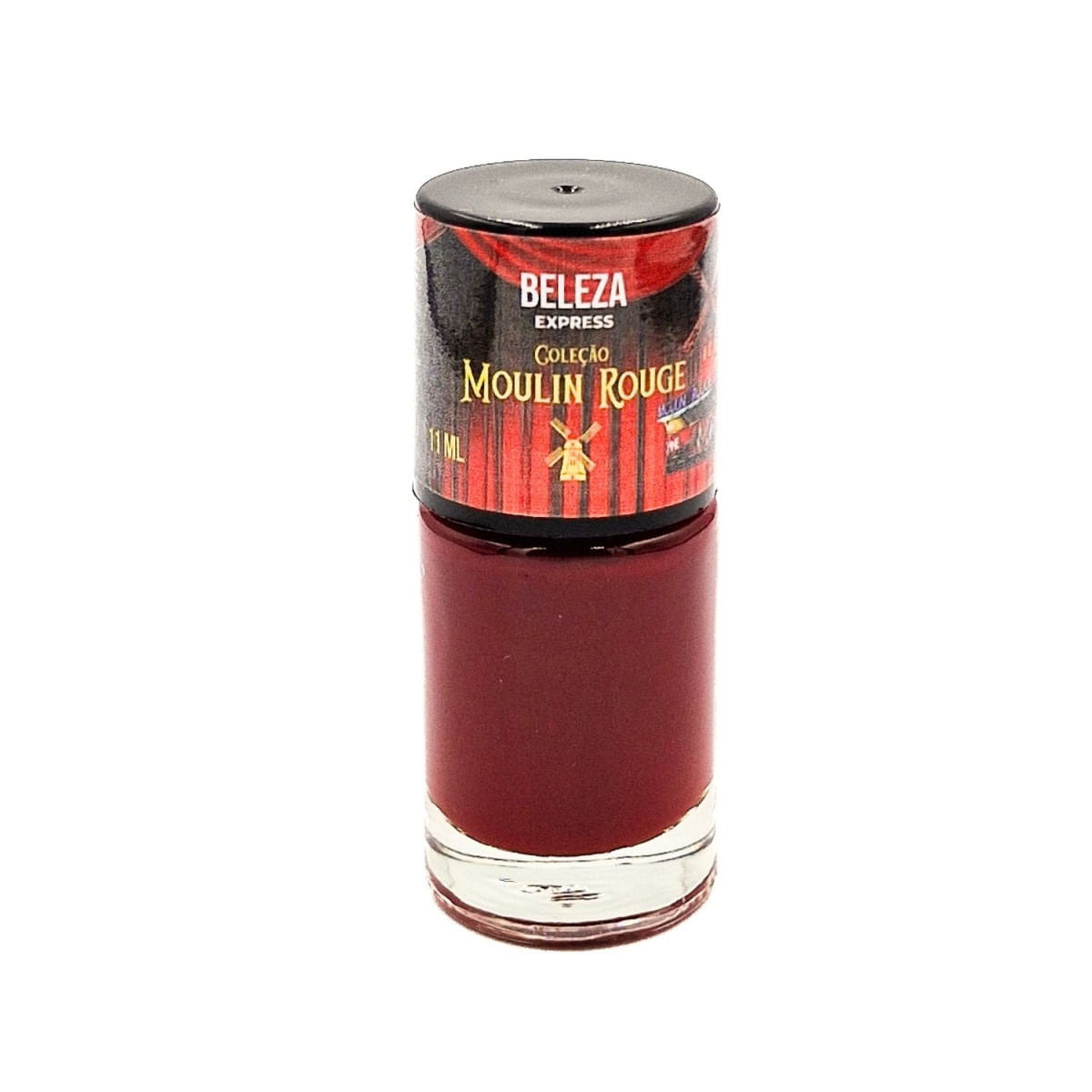 Esmalte Cremoso Coleção Moulin Rouge Beleza Express- L'amour en Rouge