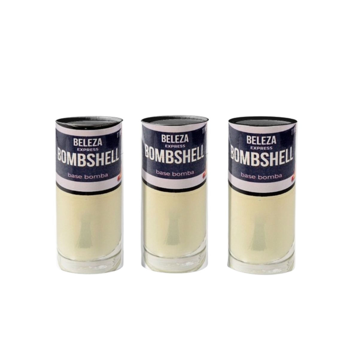 kit com 3 bases fortalecedoras( base bomba) Bombshell