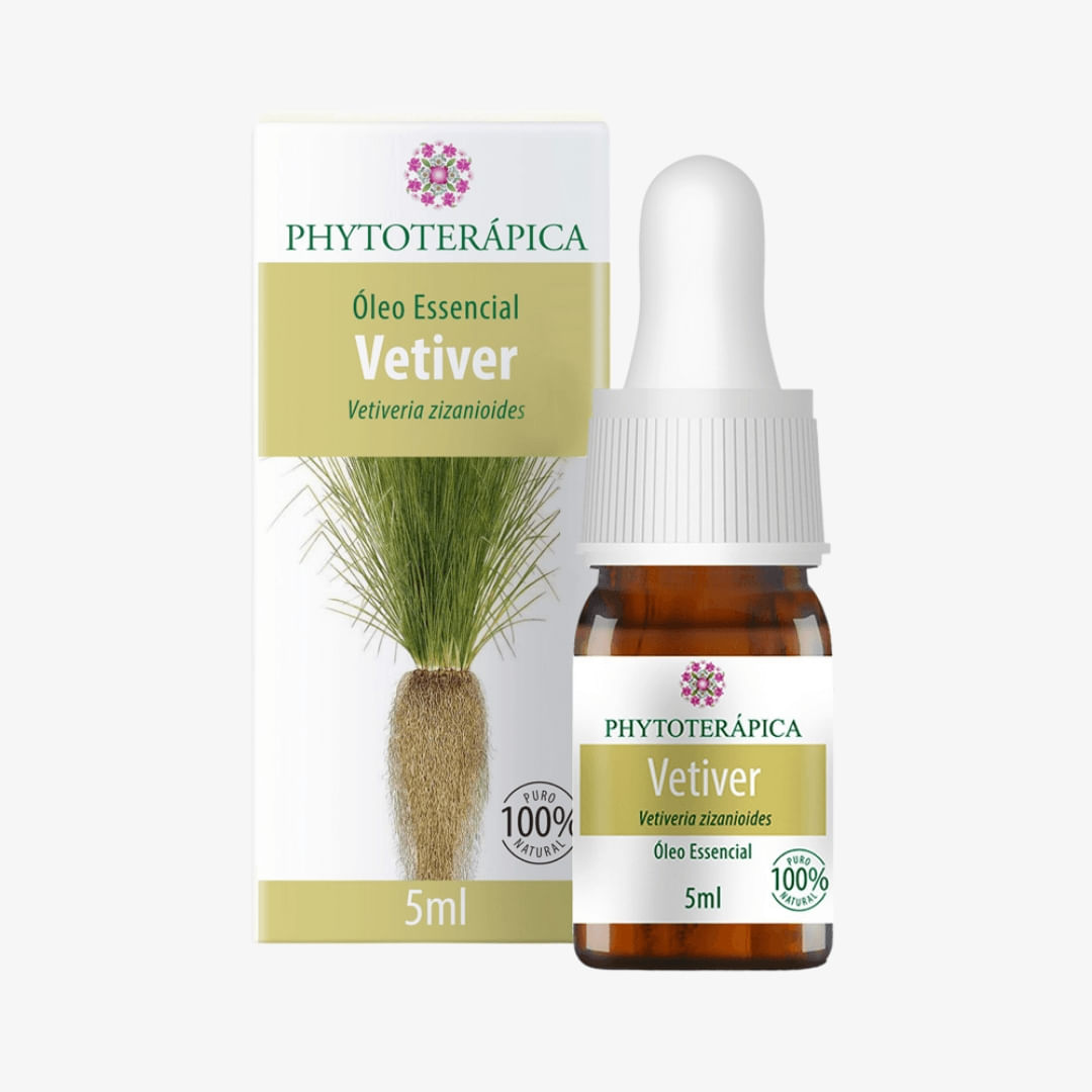Óleo Essencial de Vetiver - 5ml