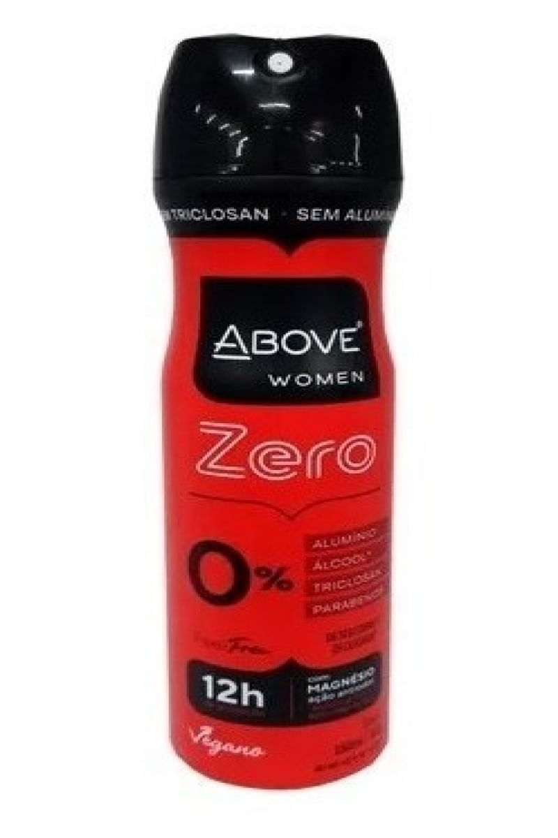 Desodorante Above Feel Free Zero Women 150ml