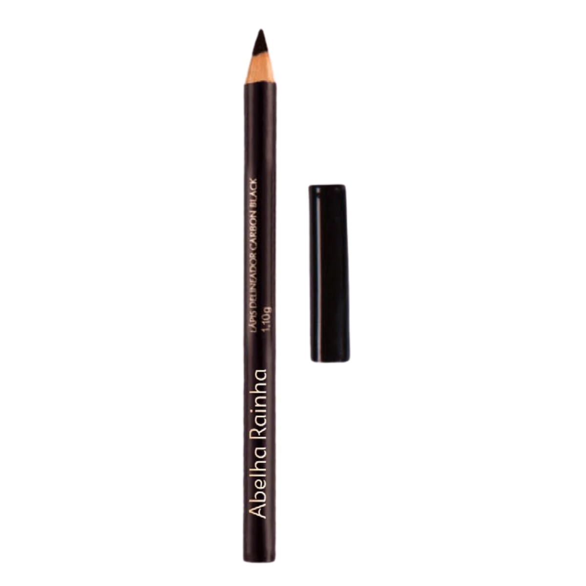 Lápis para olhos delineador carbon black abelha rainha 1,1g