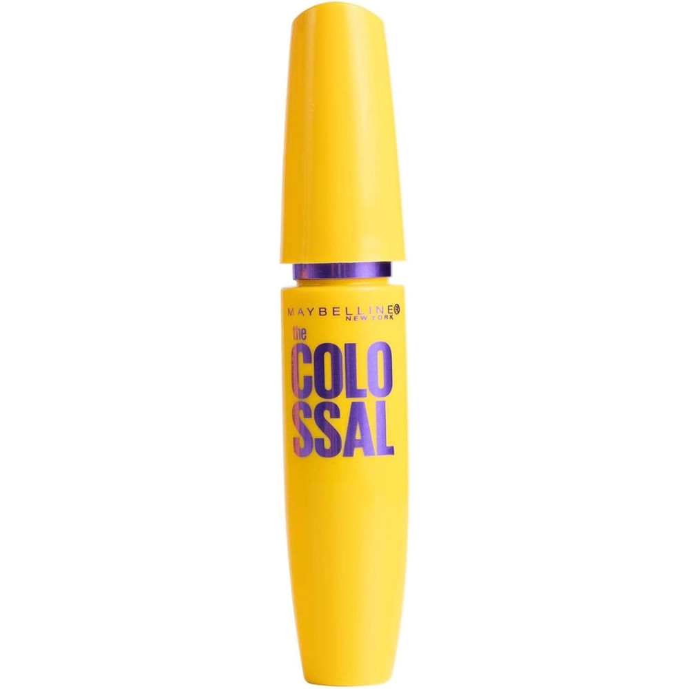 Máscara de cílios maybelline the colossal volum' express lavável - tonalidade classic black