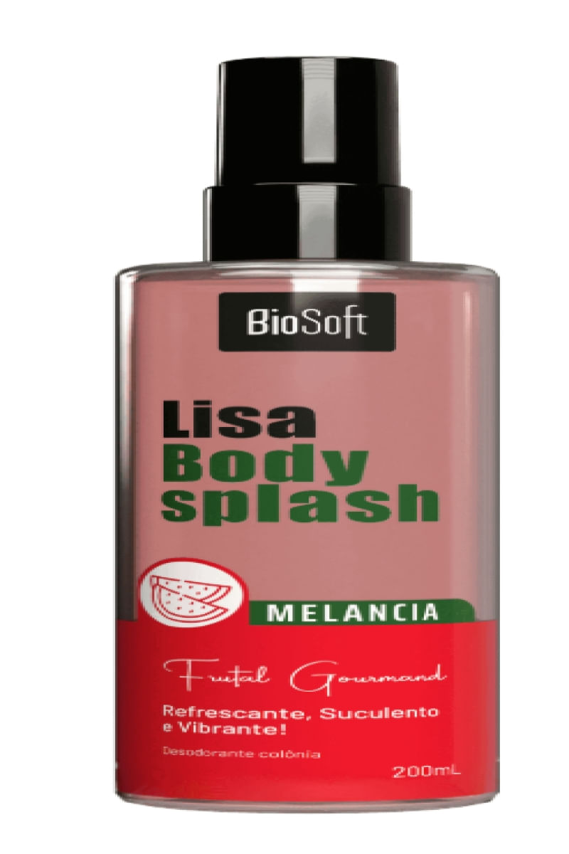 Bio Soft Lisa Body Splash Melancia 200ml
