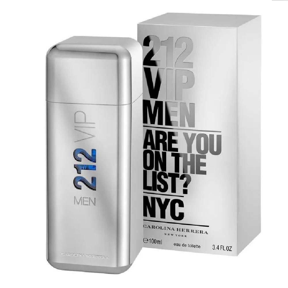 carolina herrera perfume masculino 212 vip men edt 100ml