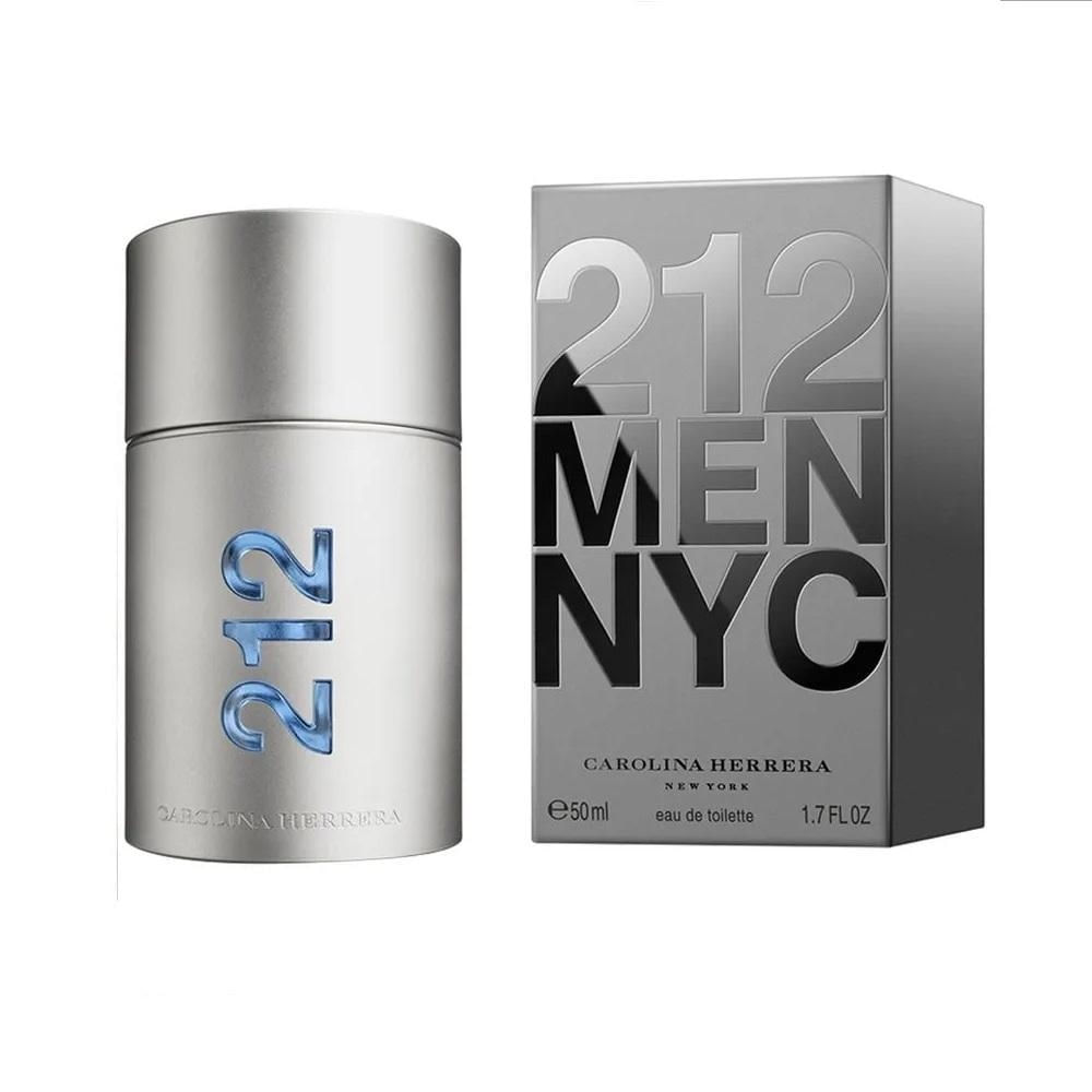 carolina herrera perfume masculino 212 men nyc edt 50ml