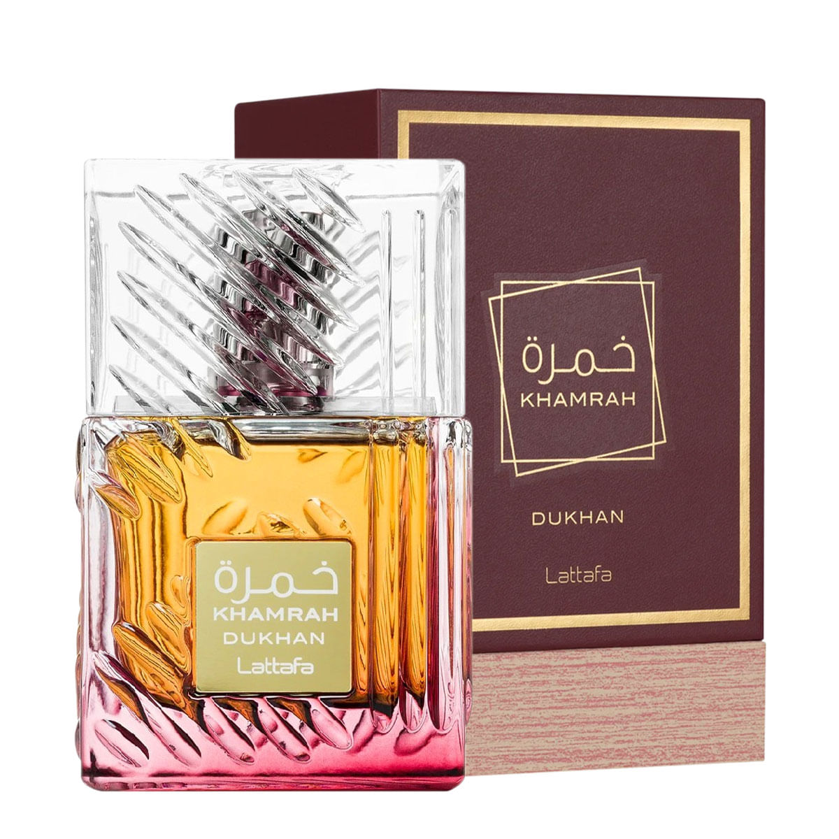 Lattafa Khamrah Dukhan Eau de Parfum - Perfume Masculino 100ml