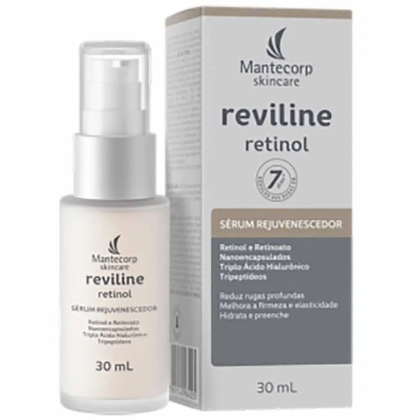 Reviline Retinol Sérum Rejuvenescedor Mantecorp 30ml