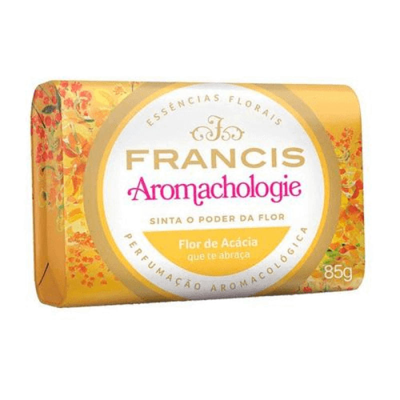 Sabonete Francis Suave Amarelo 85 G.