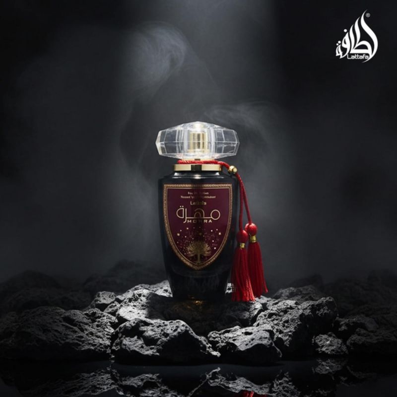 香水(女性用) Lattafa Mohra Eau De Parfum Perfume Árabe Lattafa Mohra EDP Unissex - 100ml - Época Cosméticos