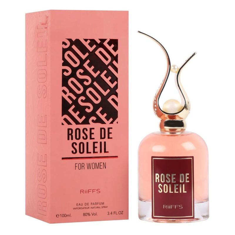 perfume árabe rose de soleil edp feminino riiffs - 100ml - Época