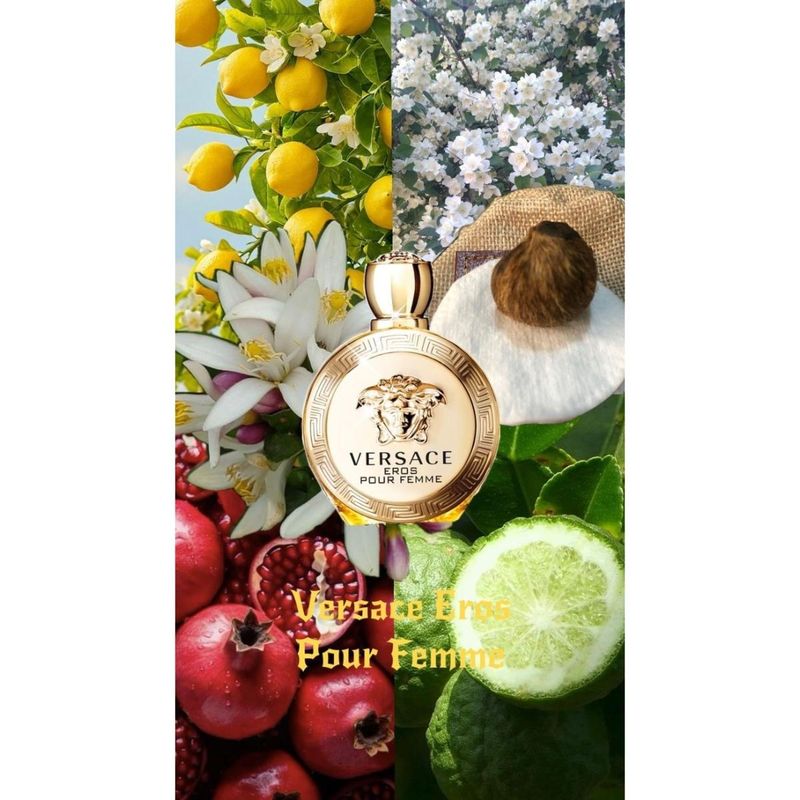 Perfume Versace Eros Pour Femme EDP Feminino - 100ml - Época