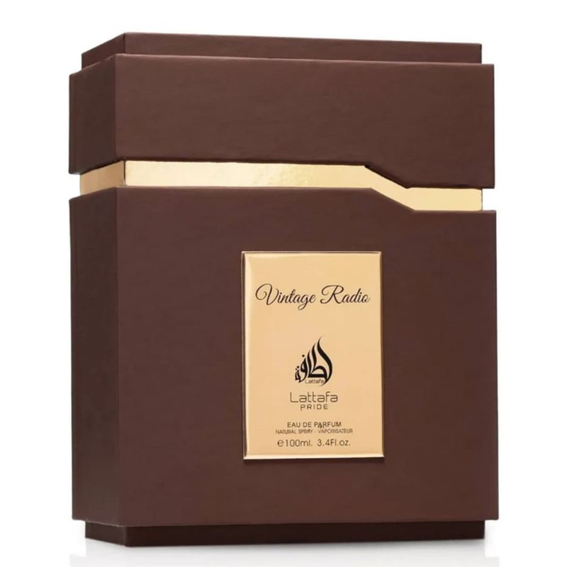 香水(ユニセックス) Lattafa Vintage Radio 100ml Perfume Árabe Lattafa Vintage Radio EDP Unissex - 100ml - Época