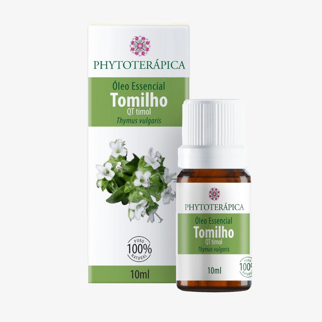 Óleo Essencial de Tomilho (qt. Timol) - 10ml