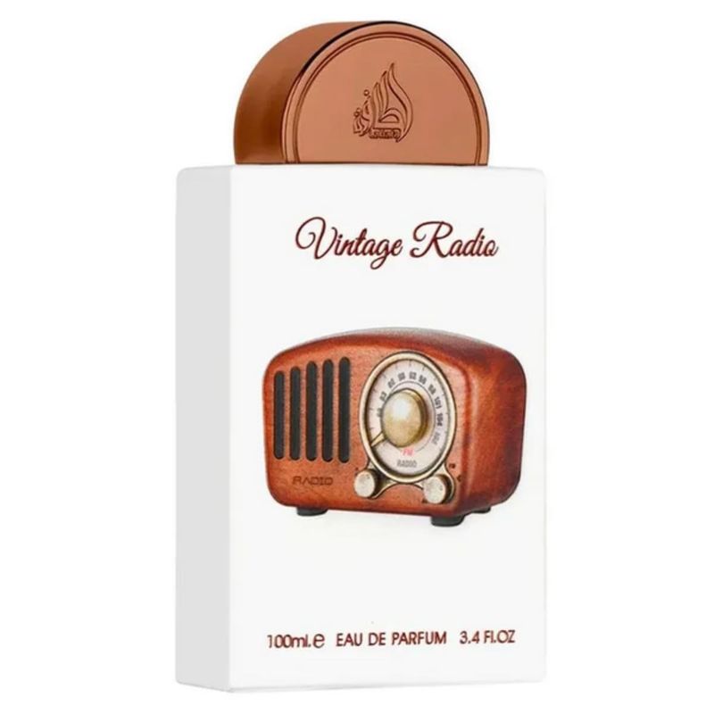 Perfume Árabe Lattafa Vintage Radio EDP Unissex - 100ml - Época