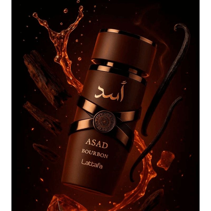香水(男性用) Lattafa asad bourbon Lattafa Asad Bourbon Eau de Parfum - Perfume Masculino 100ml