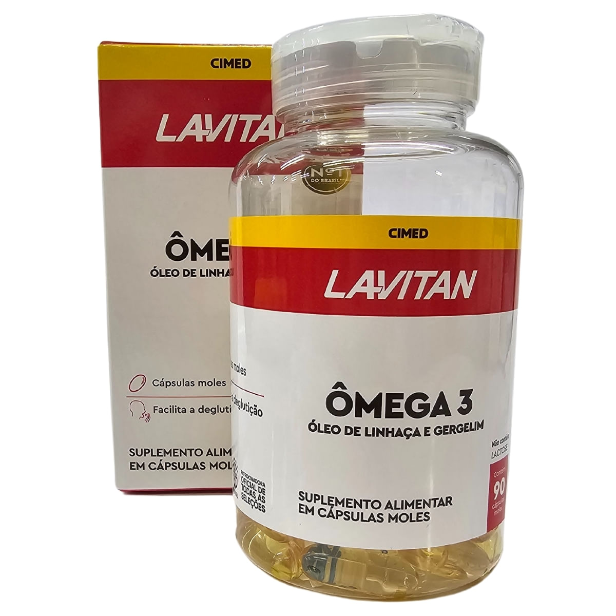 Suplemento Alimentar Ômega 3 Lavitan Cimed 90 Cápsulas