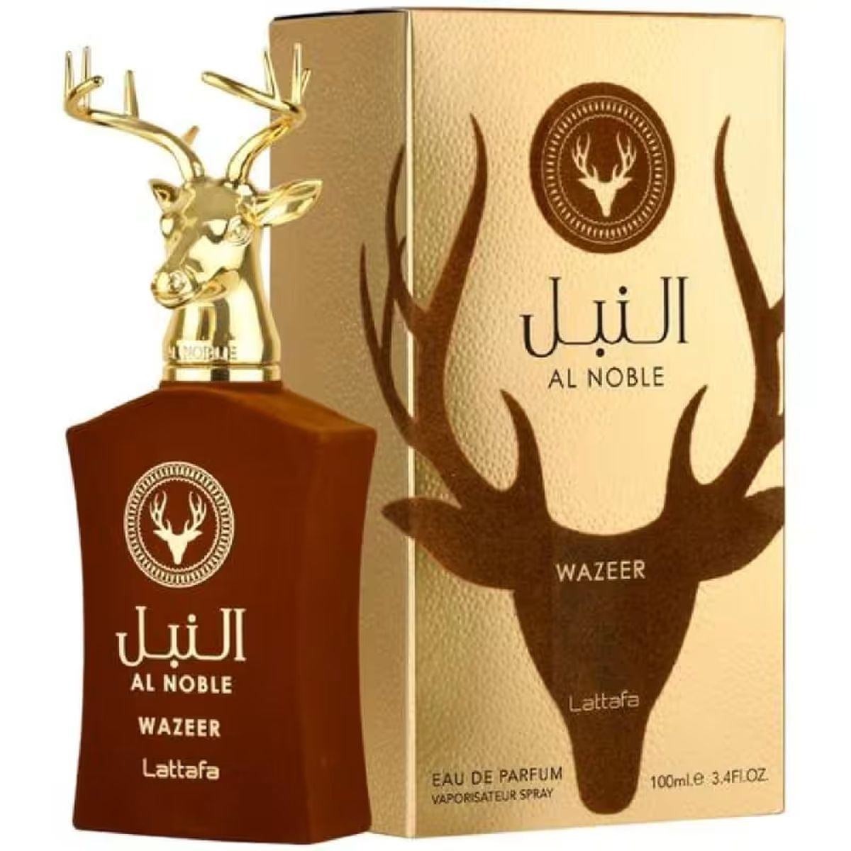 Al Noble Wazeer Lattafa Perfumes Eau de Parfum - Perfume Unissex 100ml