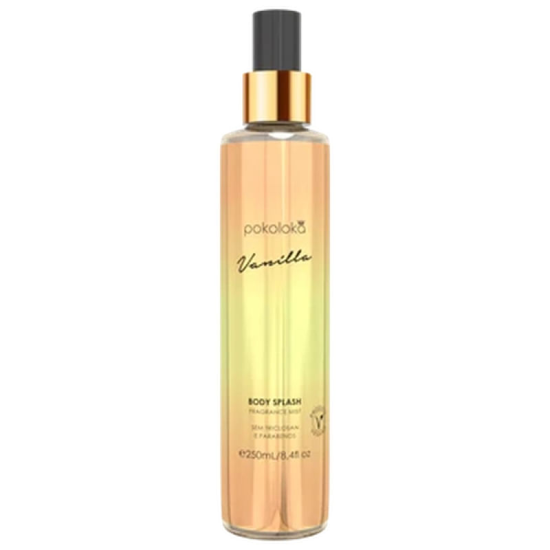 Body Splash Vanilla 250 ml Perfume Corporal Feminino Doce & Envolvente